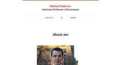 Desktop Screenshot of mikhaildmitriev.org