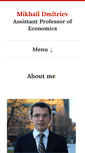 Mobile Screenshot of mikhaildmitriev.org