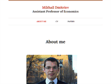 Tablet Screenshot of mikhaildmitriev.org
